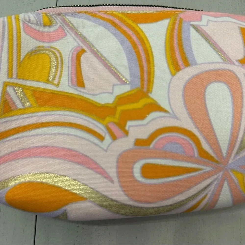 Macbeth Collections by Margaret Josephs Women’s Colorful Zip Up Pencil Case NWT